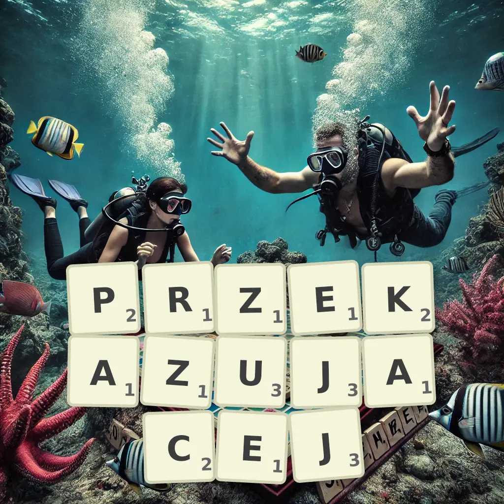 Słowa z liter PRZEKAZUJĄCEJ
