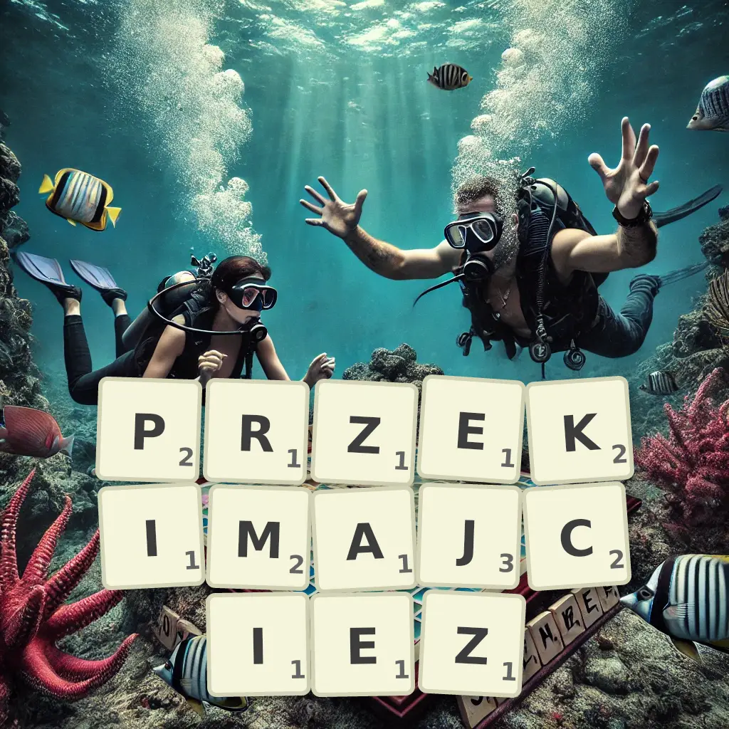 Słowa z liter PRZEKIMAJCIEŻ