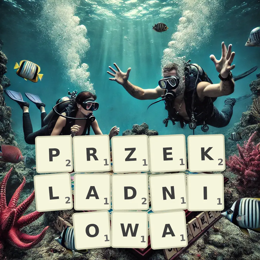 Słowa z liter PRZEKŁADNIOWĄ