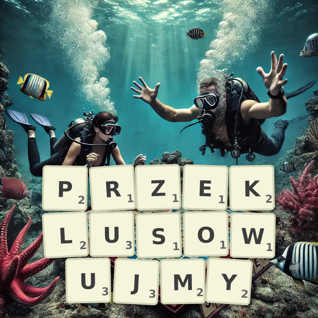 Słowa z liter PRZEKŁUSOWUJMY