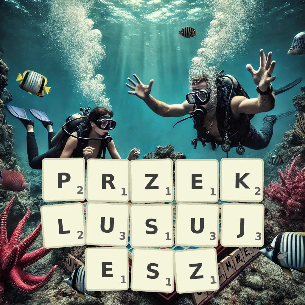 Lista słów z liter PRZEKŁUSUJESZ Słowa z liter PRZEKŁUSUJESZ