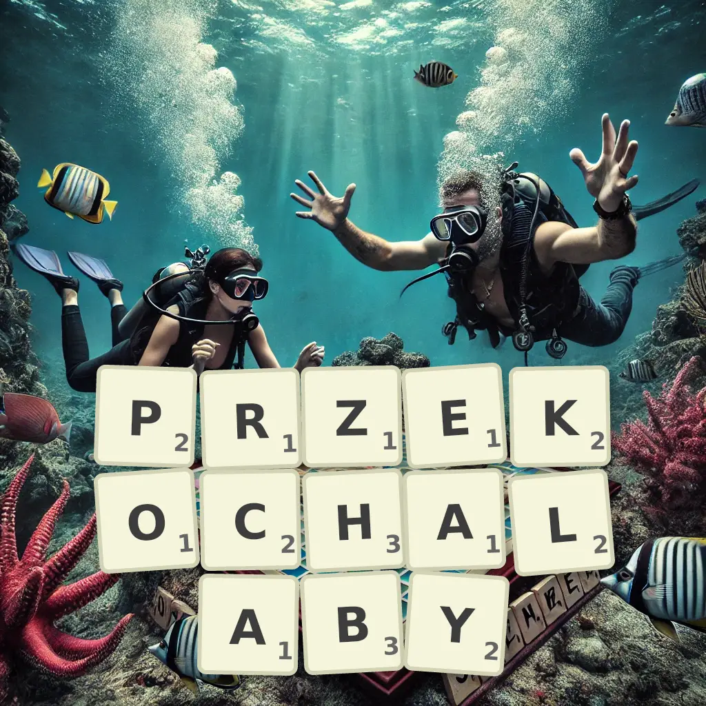 Słowa z liter PRZEKOCHAŁABY