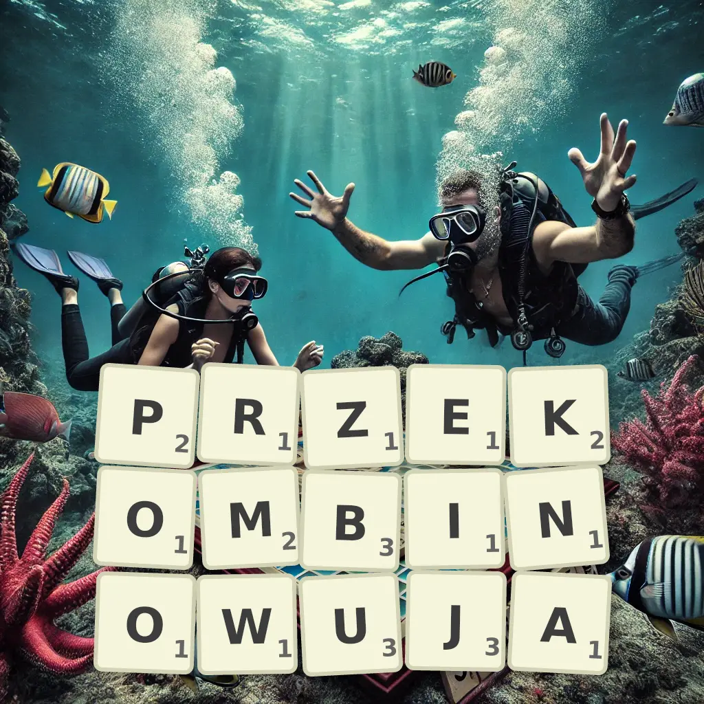 Słowa z liter PRZEKOMBINOWUJĄ