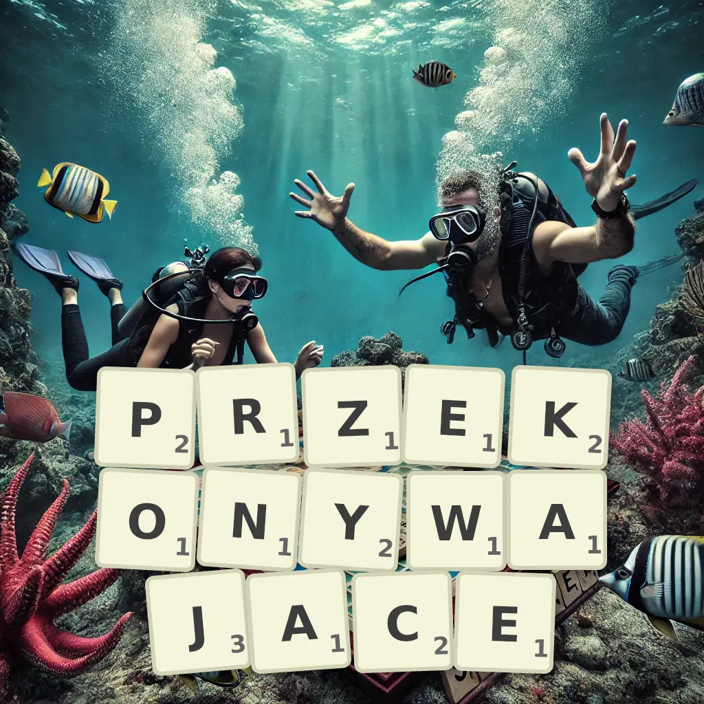 Słowa z liter PRZEKONYWAJĄCE