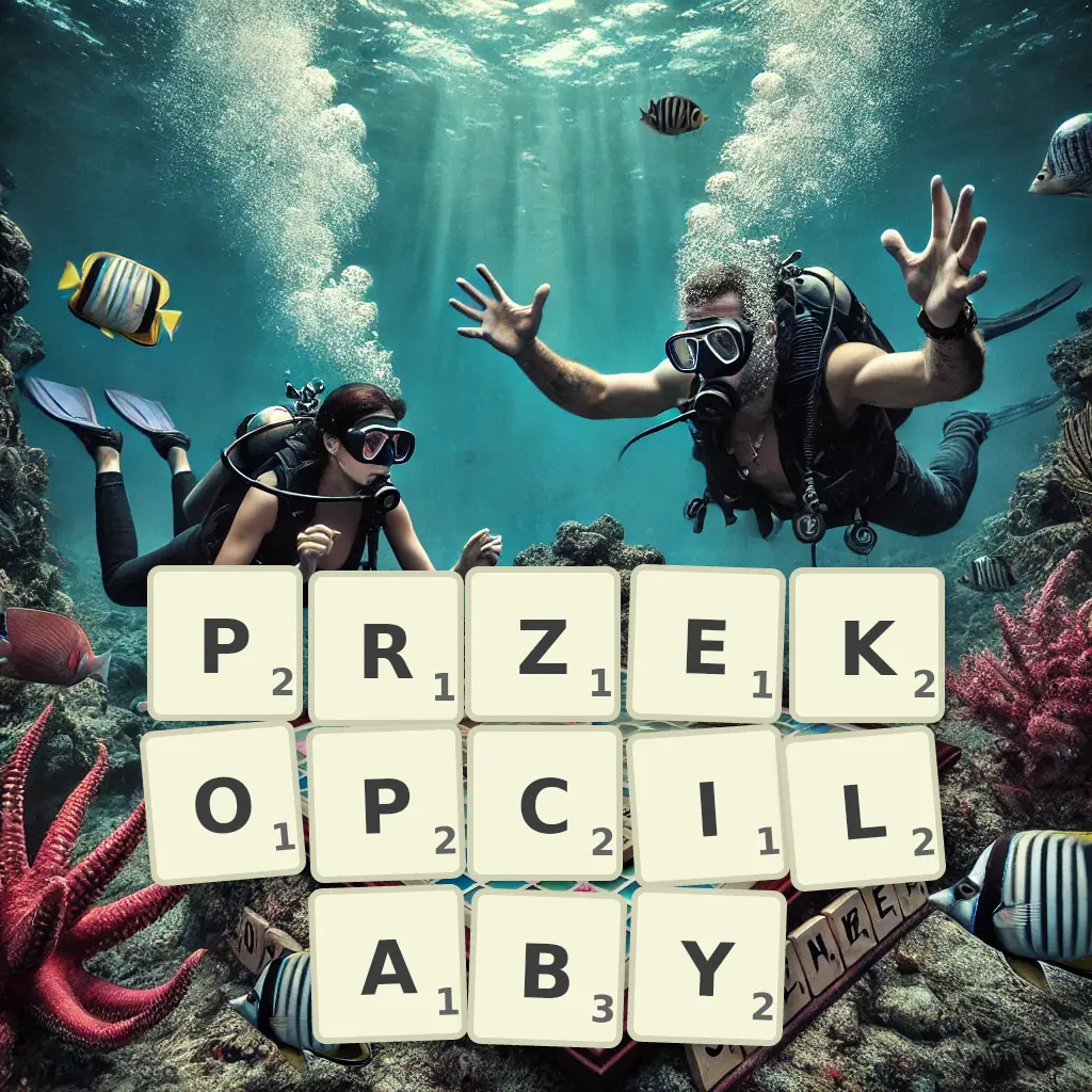 Słowa z liter PRZEKOPCIŁABY