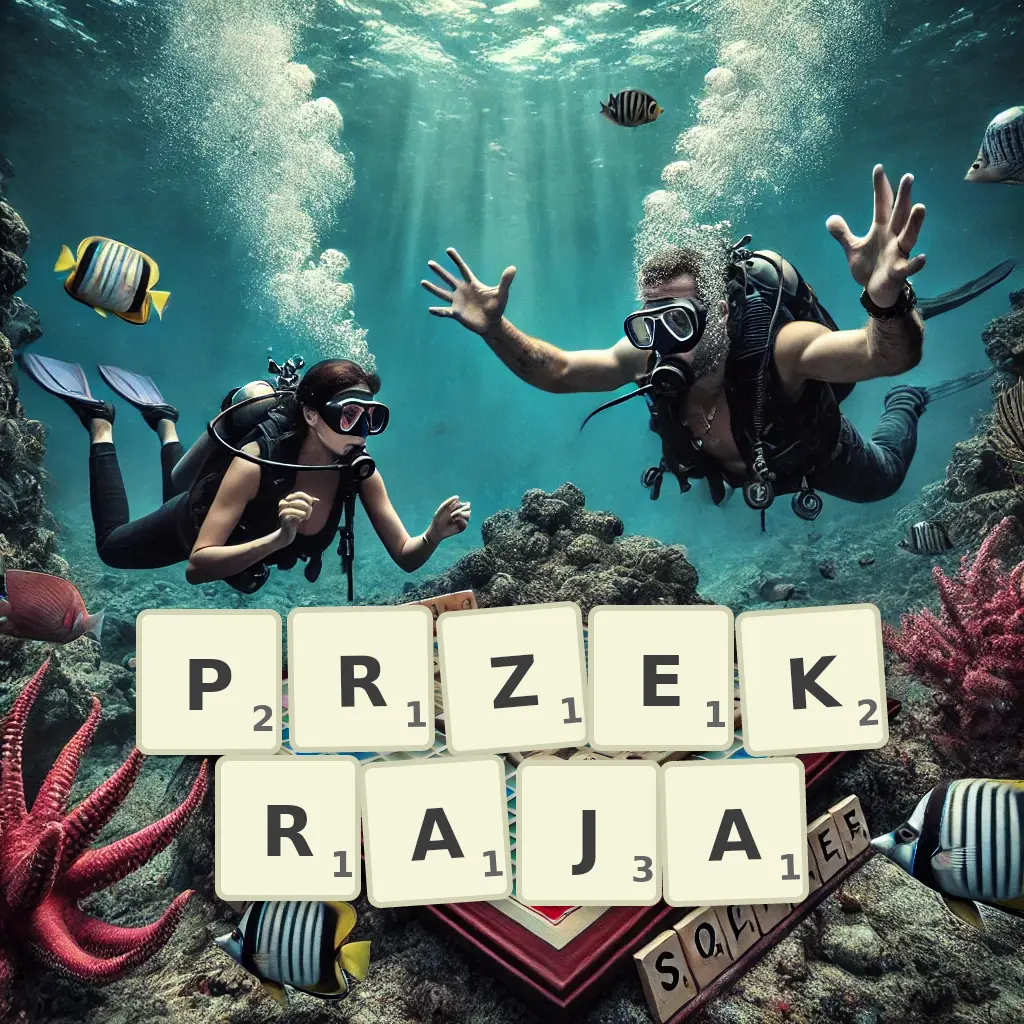 Słowa z liter PRZEKRAJĄ