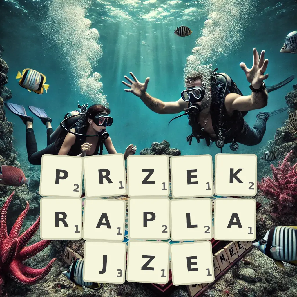 Słowa z liter PRZEKRAPLAJŻE