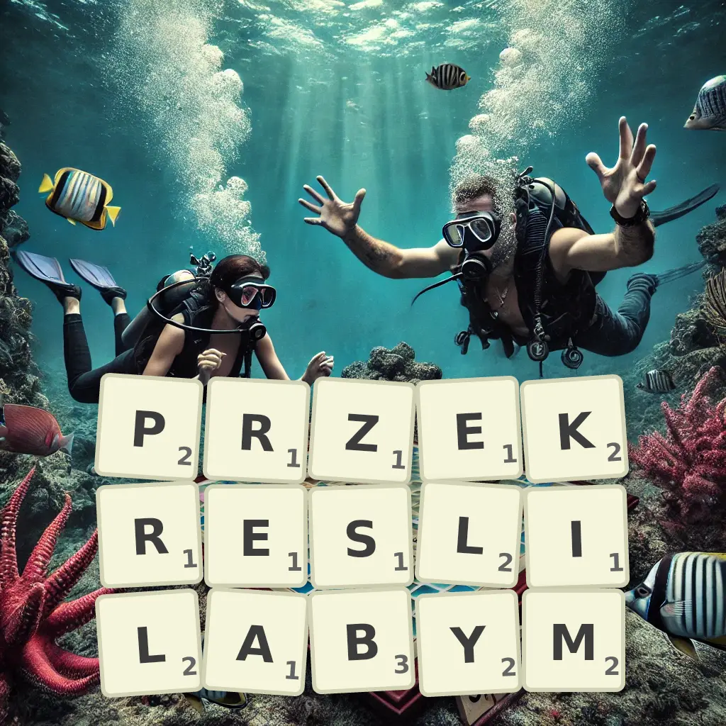 Lista słów z liter PRZEKREŚLIŁABYM Słowa z liter PRZEKREŚLIŁABYM