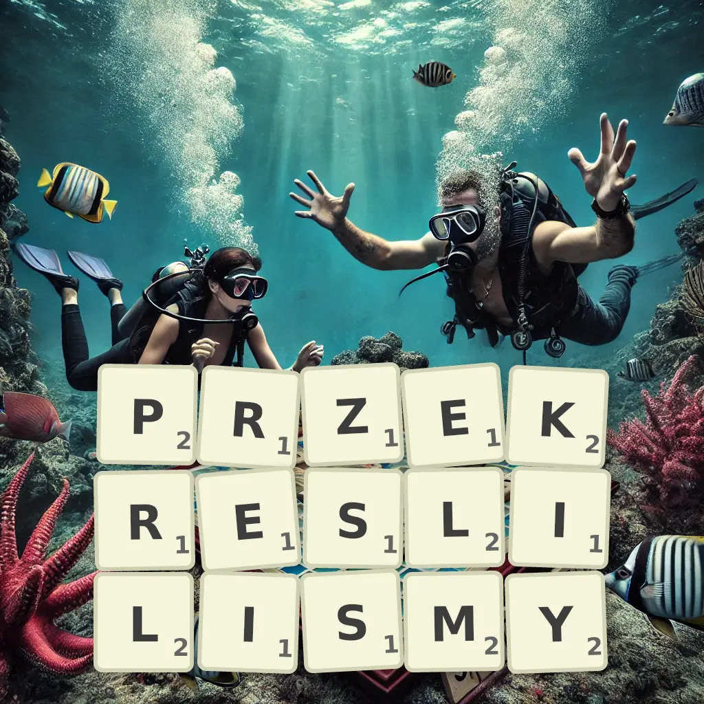 Lista słów z liter PRZEKREŚLILIŚMY Słowa z liter PRZEKREŚLILIŚMY