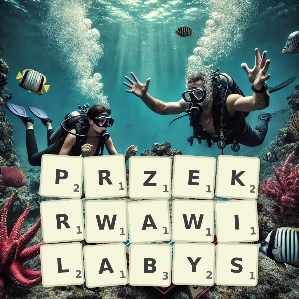 Słowa z liter PRZEKRWAWIŁABYŚ