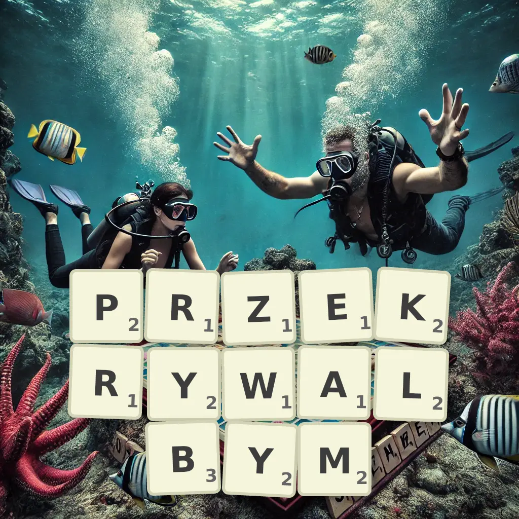 Słowa z liter PRZEKRYWAŁBYM