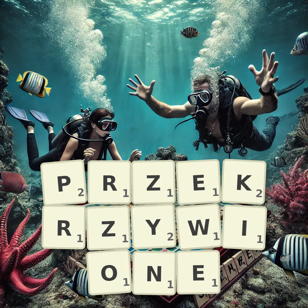 Lista słów z liter PRZEKRZYWIONE Słowa z liter PRZEKRZYWIONE
