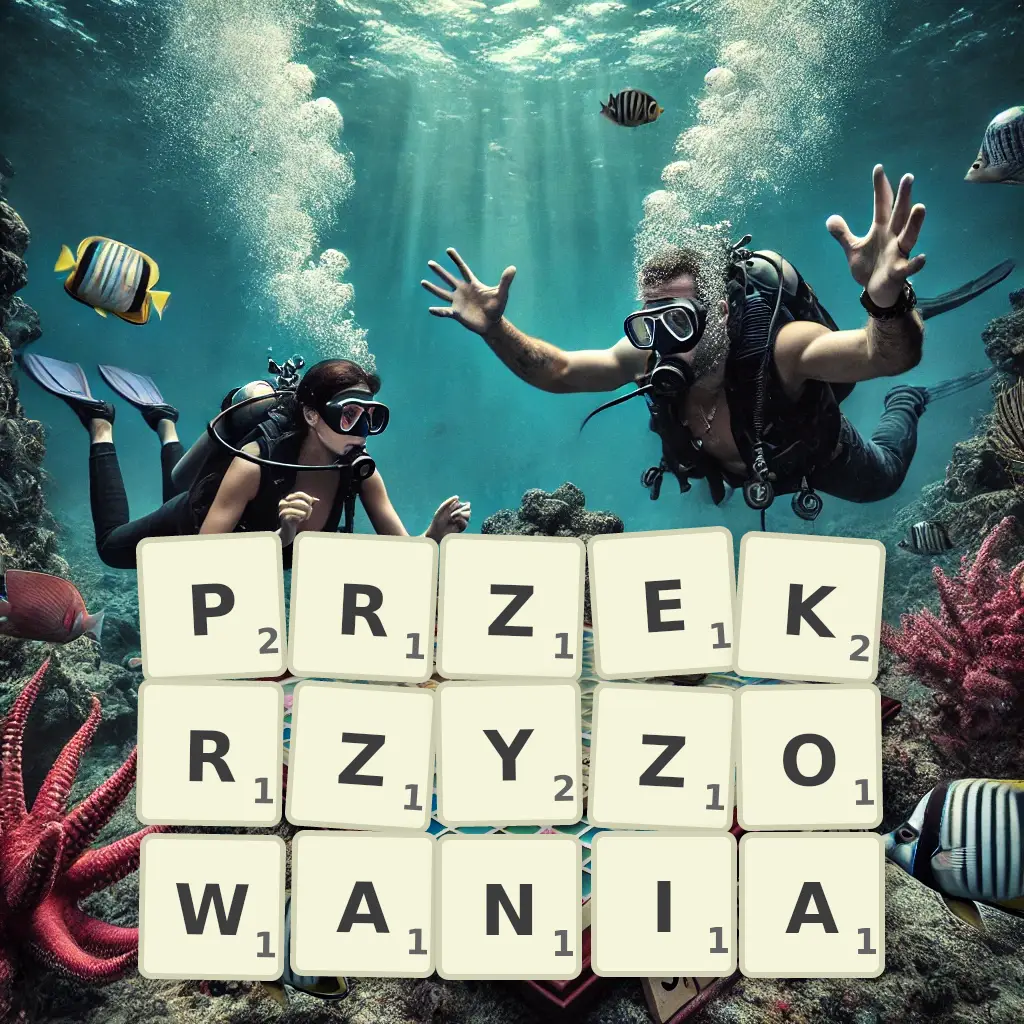 Słowa z liter PRZEKRZYŻOWANIA
