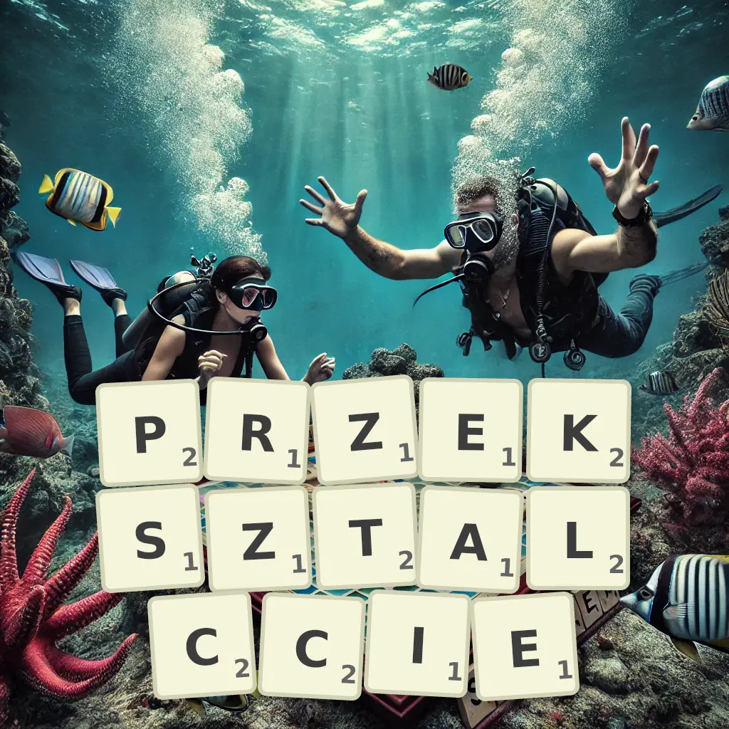 Słowa z liter PRZEKSZTAŁĆCIE