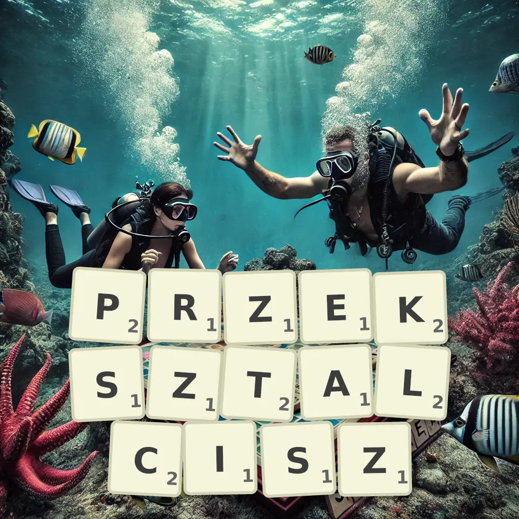 Słowa z liter PRZEKSZTAŁCISZ