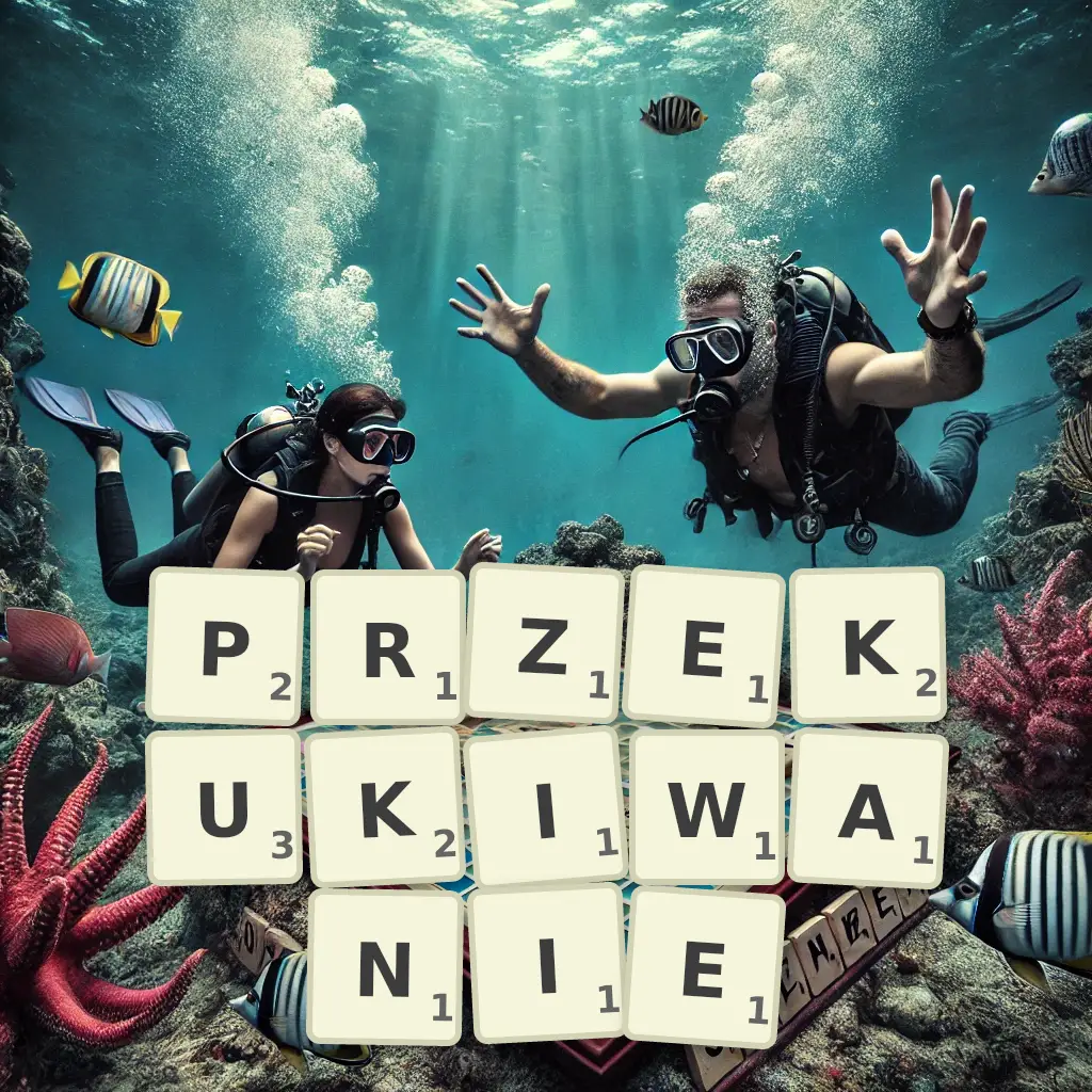 Słowa z liter PRZEKUKIWANIE