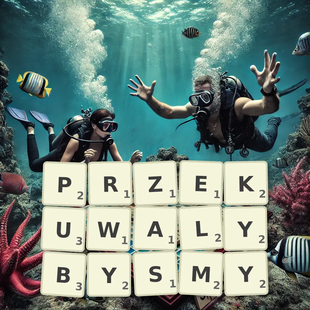 Lista słów z liter PRZEKUWAŁYBYŚMY Słowa z liter PRZEKUWAŁYBYŚMY