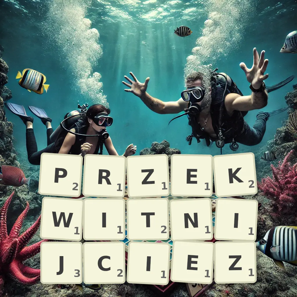 Słowa z liter PRZEKWITNIJCIEŻ