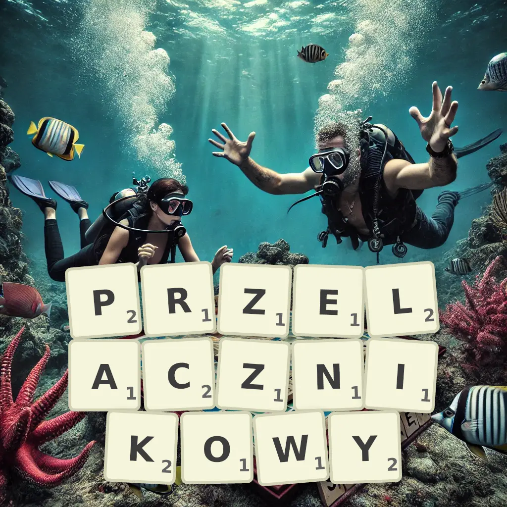 Słowa z liter PRZEŁĄCZNIKOWY