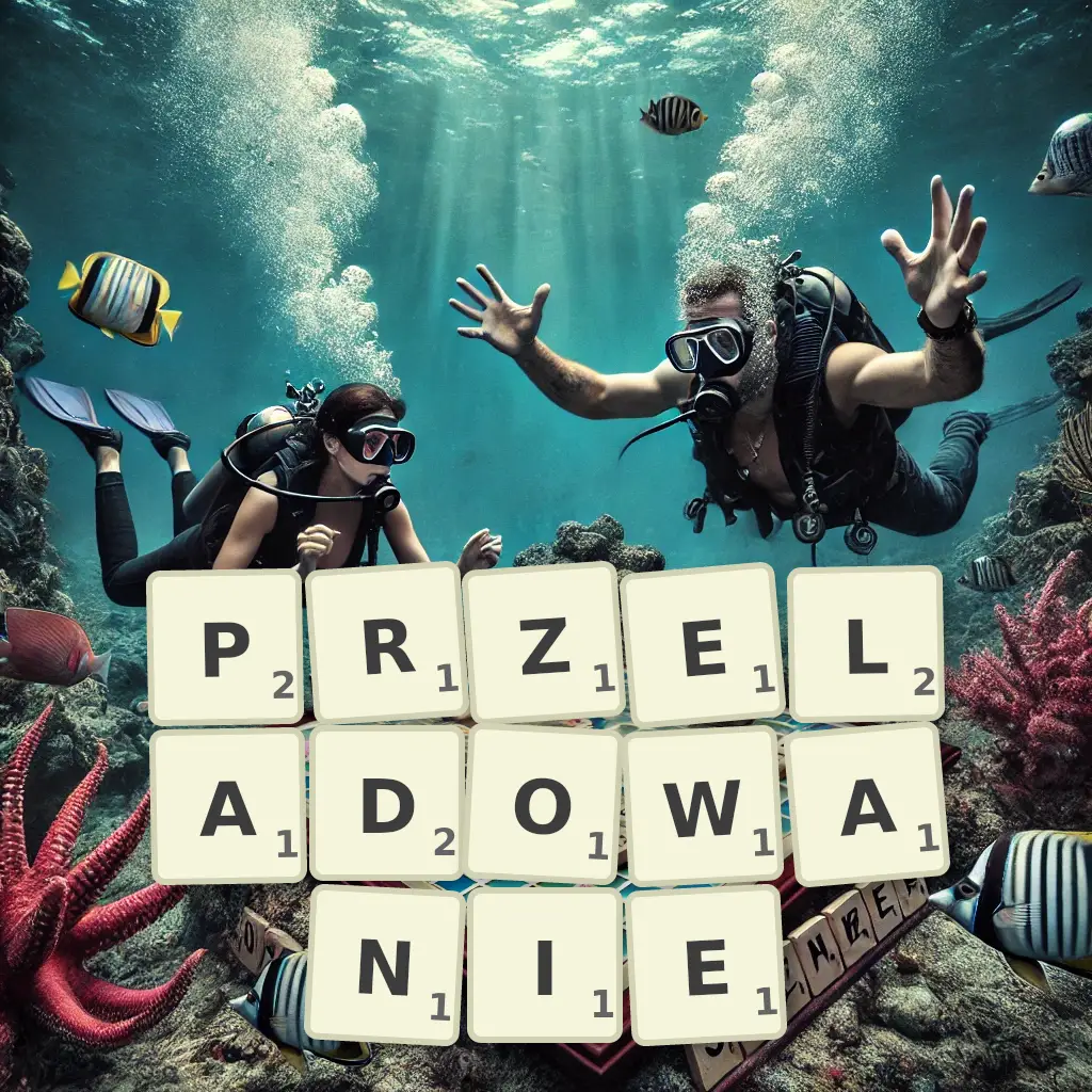 Słowa z liter PRZEŁADOWANIE
