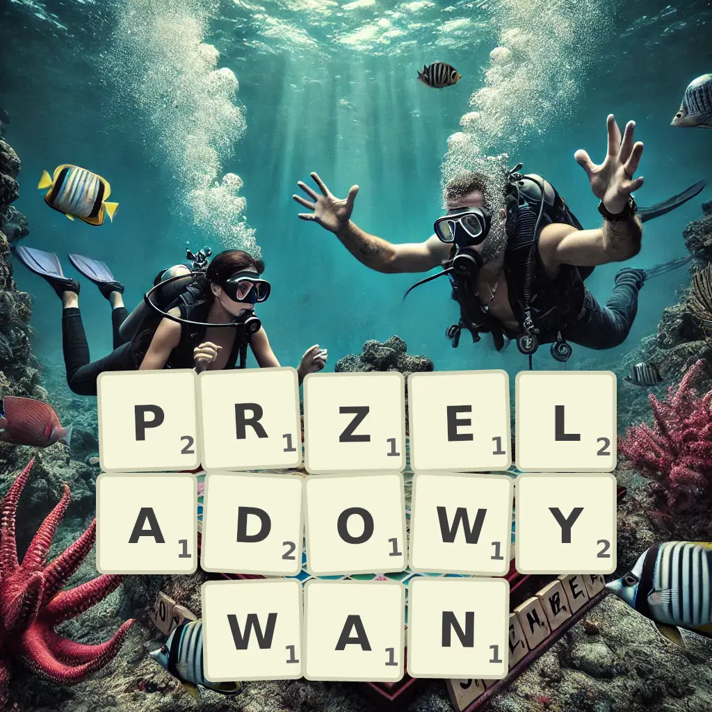 Słowa z liter PRZEŁADOWYWAŃ