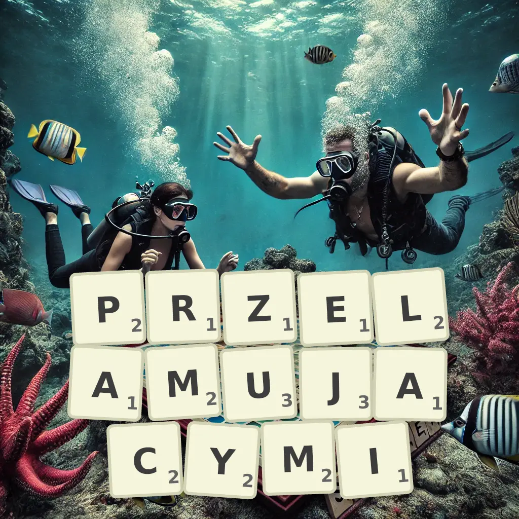 Słowa z liter PRZEŁAMUJĄCYMI
