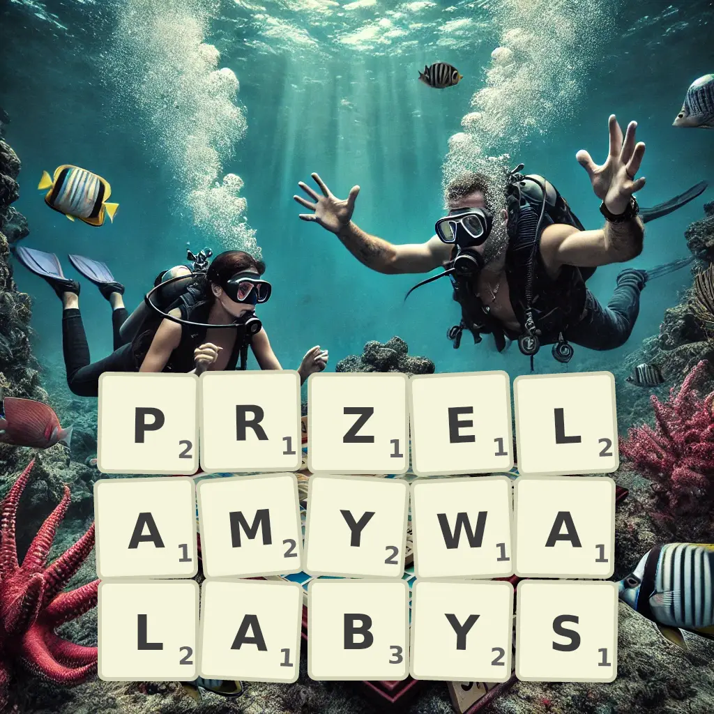 Słowa z liter PRZEŁAMYWAŁABYŚ