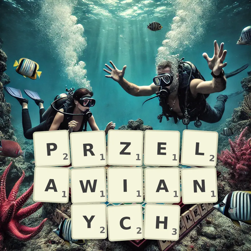 Słowa z liter PRZEŁAWIANYCH