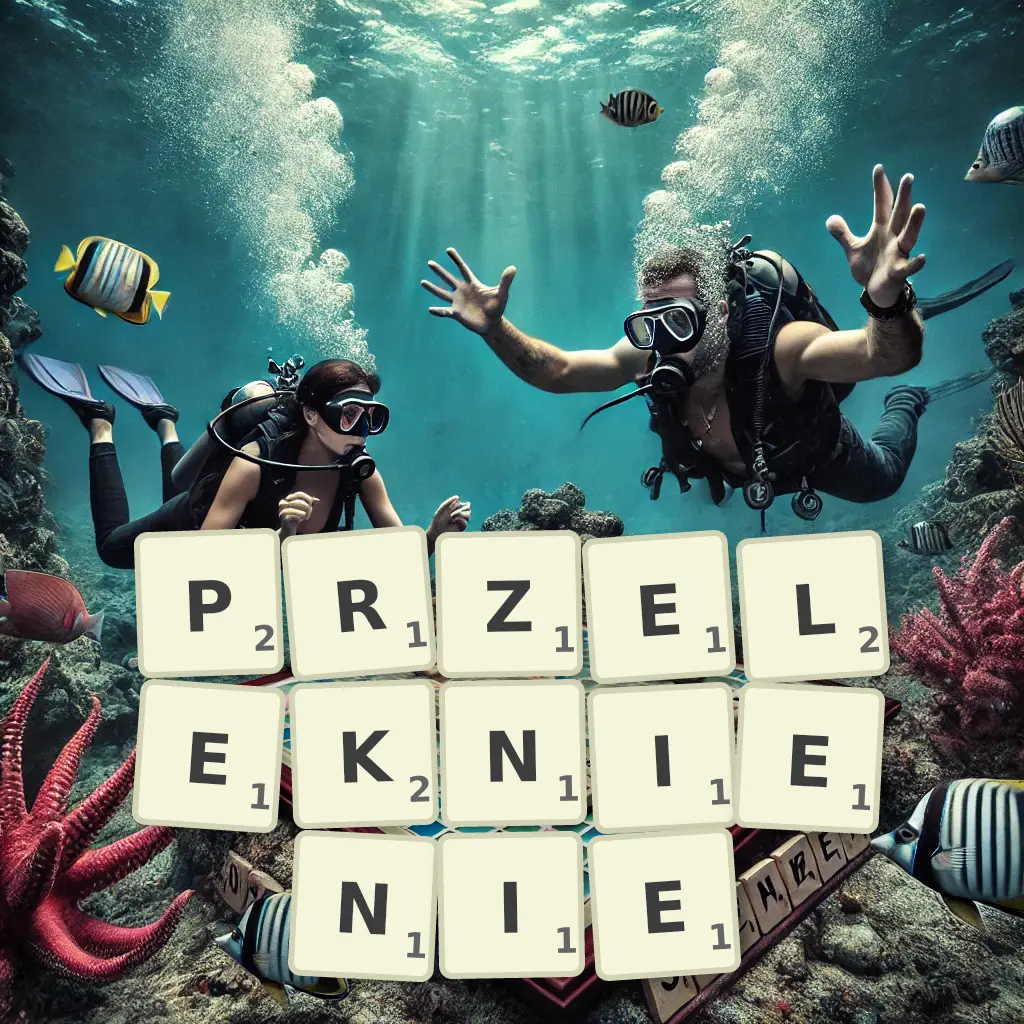 Słowa z liter PRZELĘKNIENIE