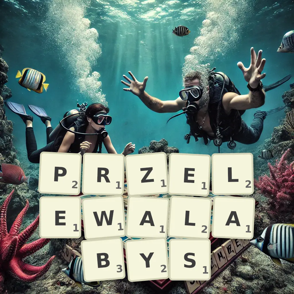 Słowa z liter PRZELEWAŁABYŚ