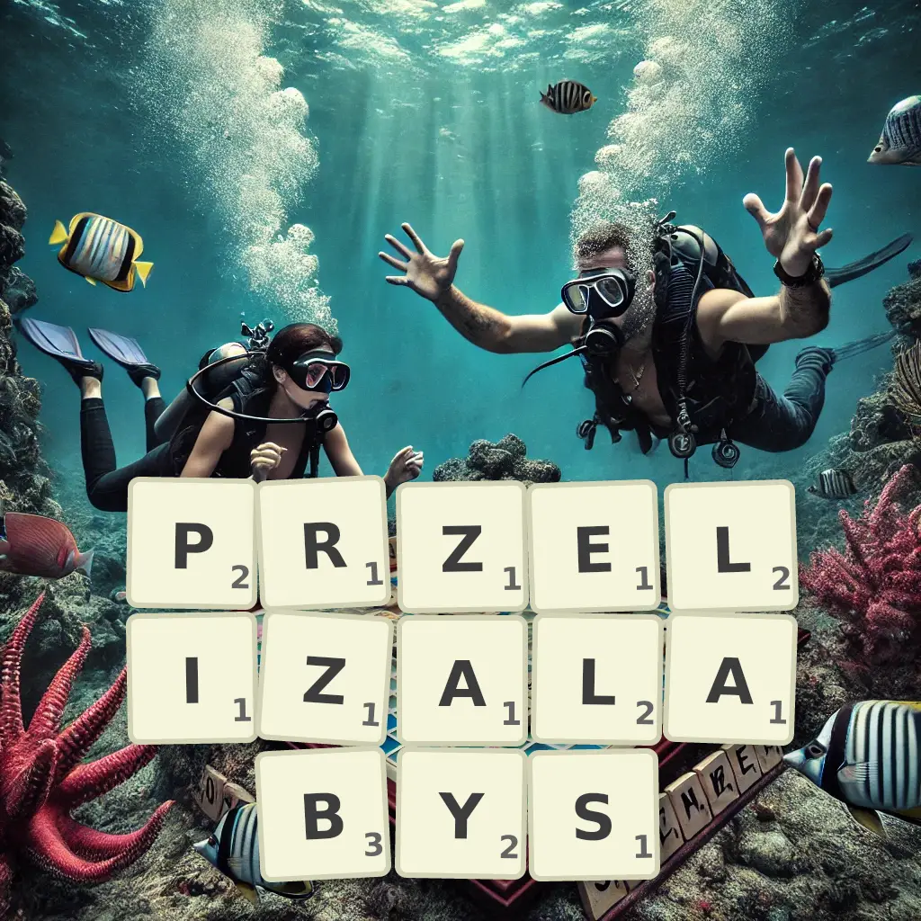 Słowa z liter PRZELIZAŁABYŚ