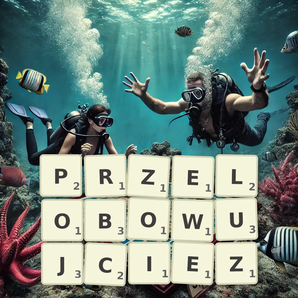 Słowa z liter PRZELOBOWUJCIEŻ