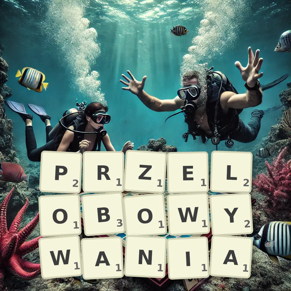 Słowa z liter PRZELOBOWYWANIA