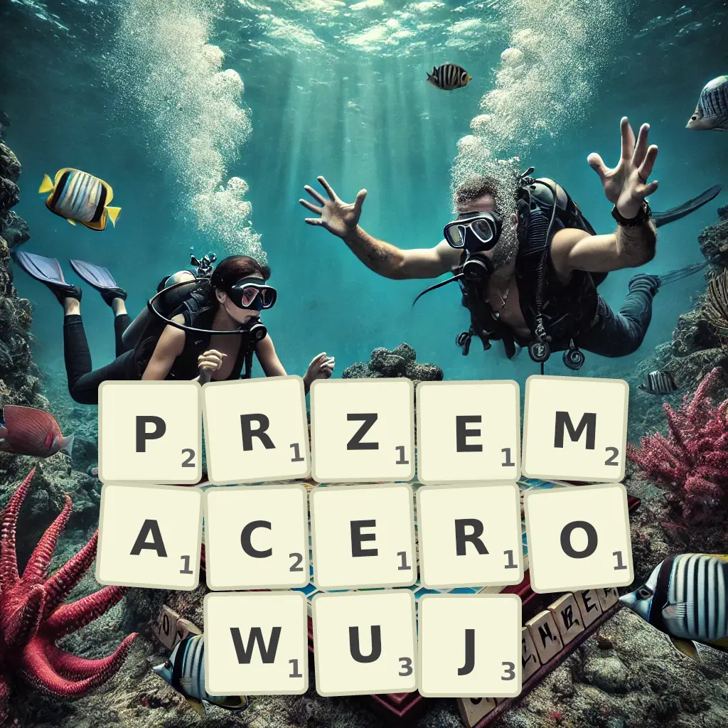Słowa z liter PRZEMACEROWUJ