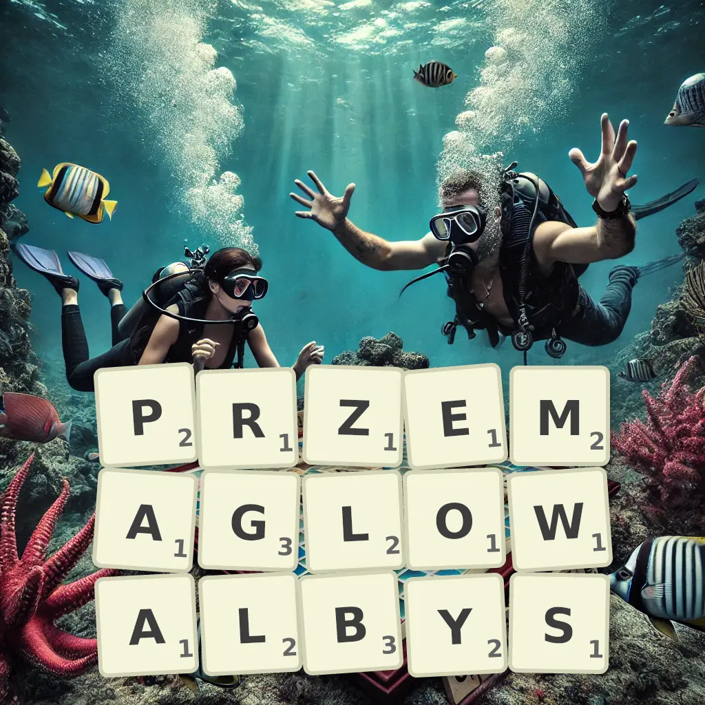 Słowa z liter PRZEMAGLOWAŁBYŚ