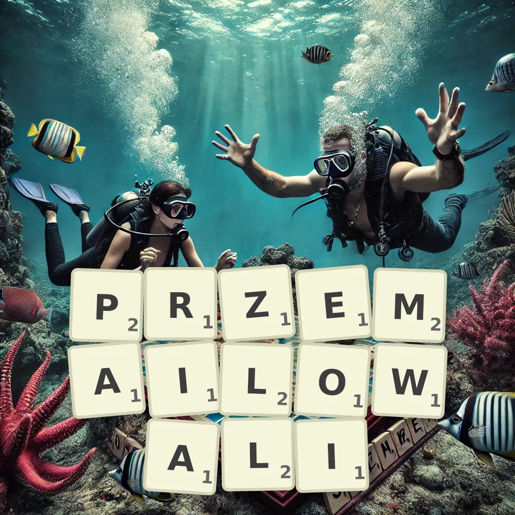 Słowa z liter PRZEMAILOWALI