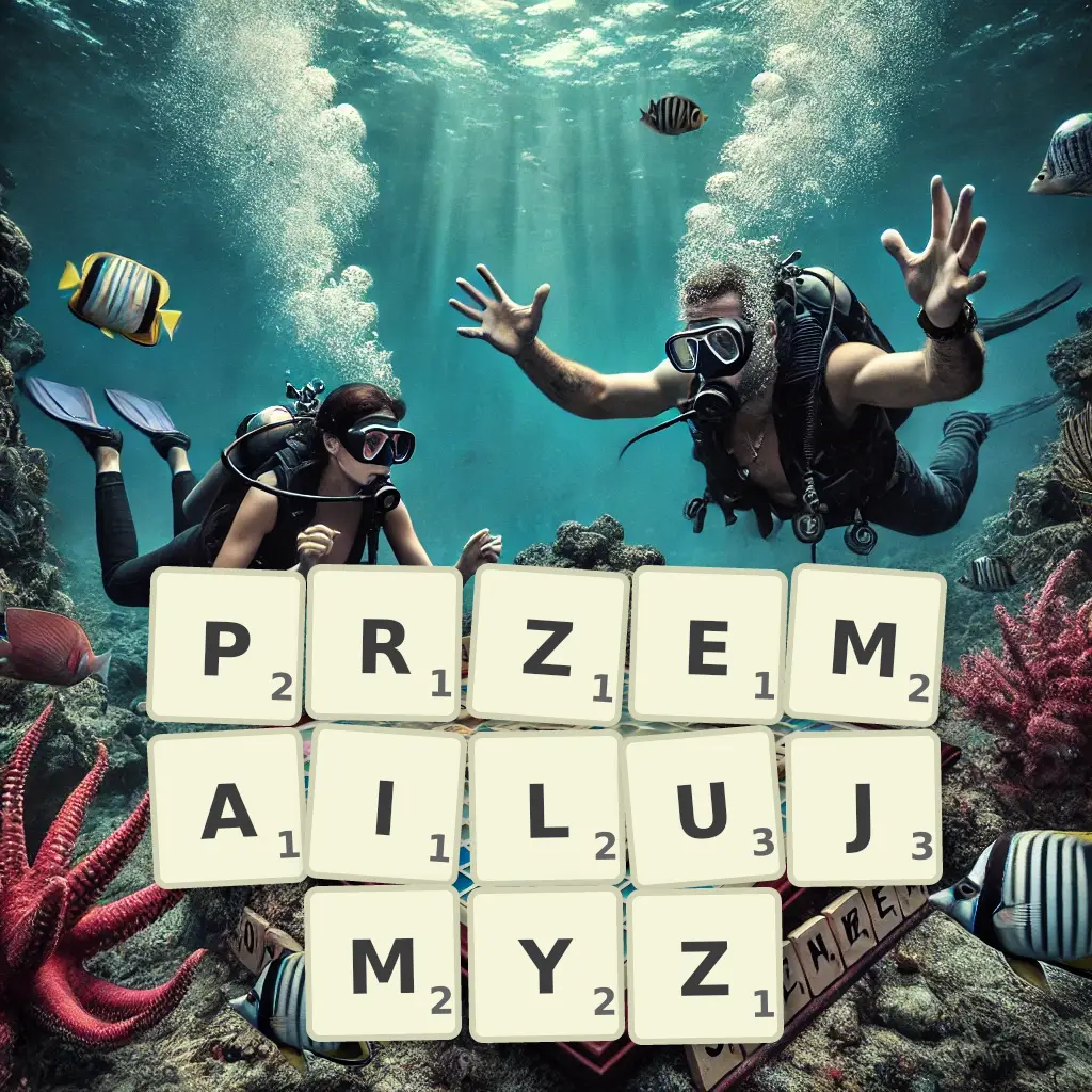 Słowa z liter PRZEMAILUJMYŻ