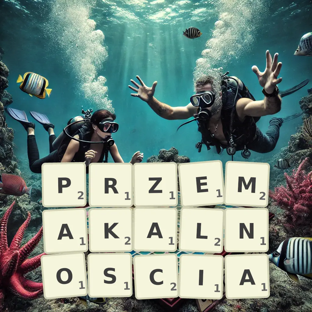 Słowa z liter PRZEMAKALNOŚCIĄ