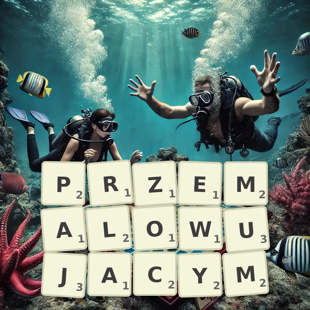 Lista słów z liter PRZEMALOWUJĄCYM Słowa z liter PRZEMALOWUJĄCYM
