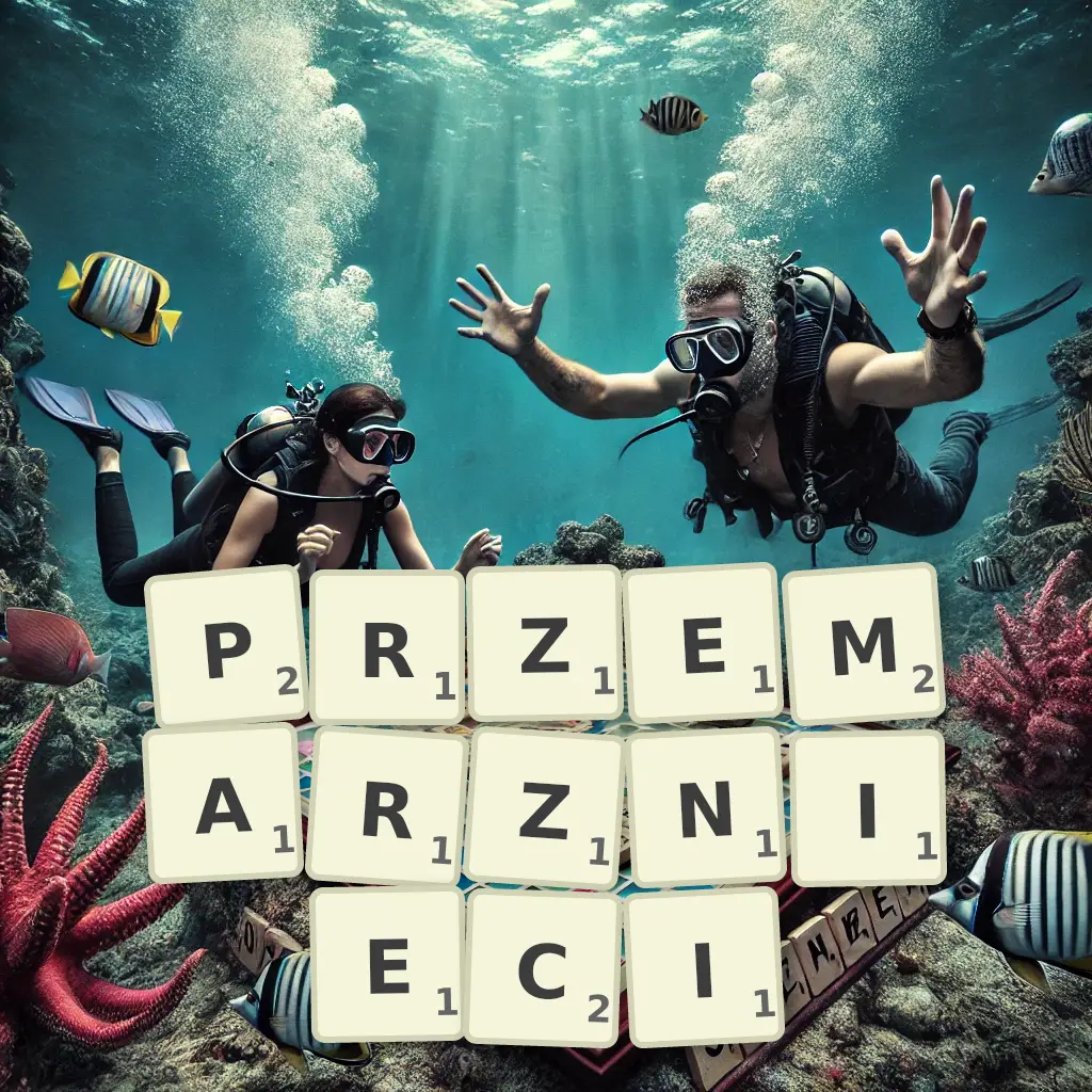 Słowa z liter PRZEMARŹNIĘCI