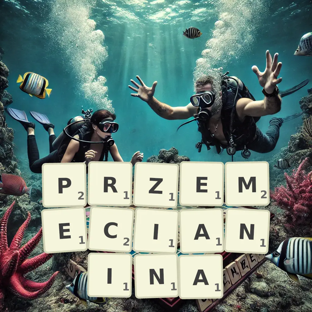 Słowa z liter PRZEMĘCIANINA