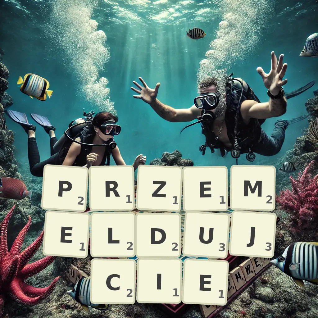 Słowa z liter PRZEMELDUJCIE