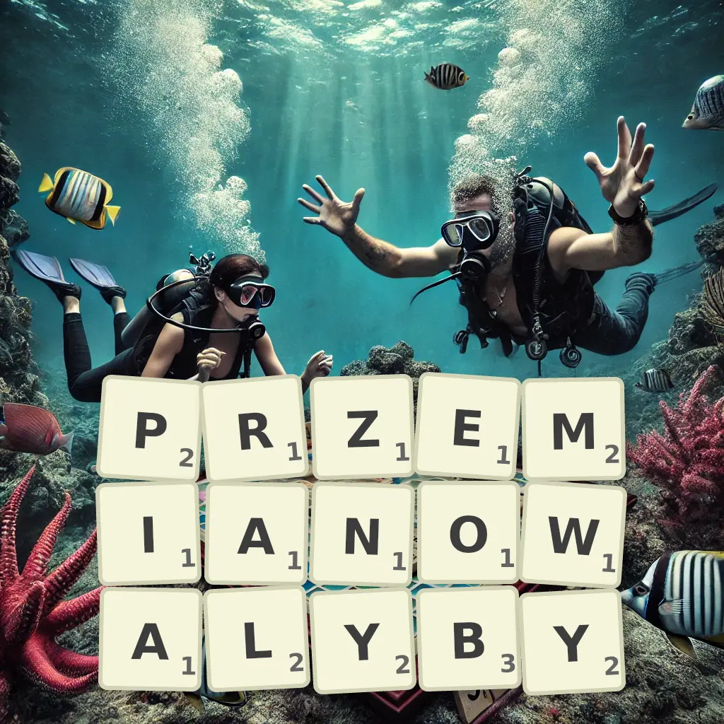 Lista słów z liter PRZEMIANOWAŁYBY Słowa z liter PRZEMIANOWAŁYBY