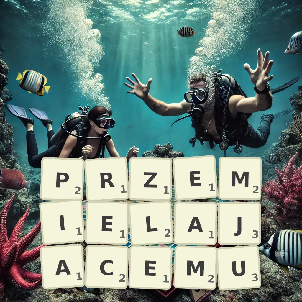 Słowa z liter PRZEMIELAJĄCEMU