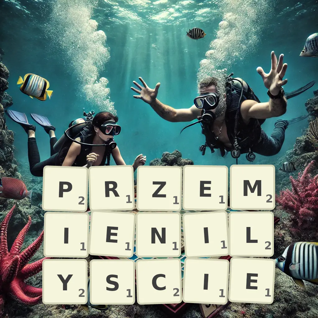 Lista słów z liter PRZEMIENIŁYŚCIE Słowa z liter PRZEMIENIŁYŚCIE
