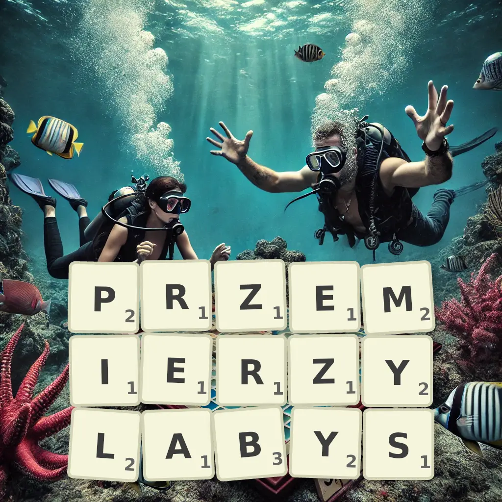 Słowa z liter PRZEMIERZYŁABYŚ