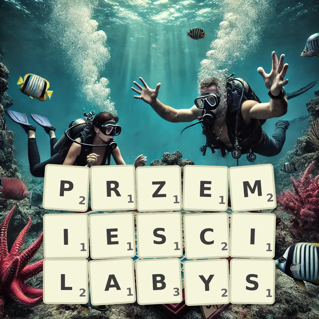 Słowa z liter PRZEMIEŚCIŁABYŚ