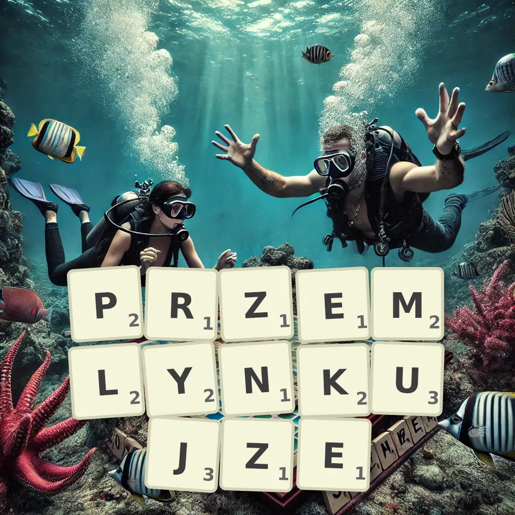 Słowa z liter PRZEMŁYNKUJŻE