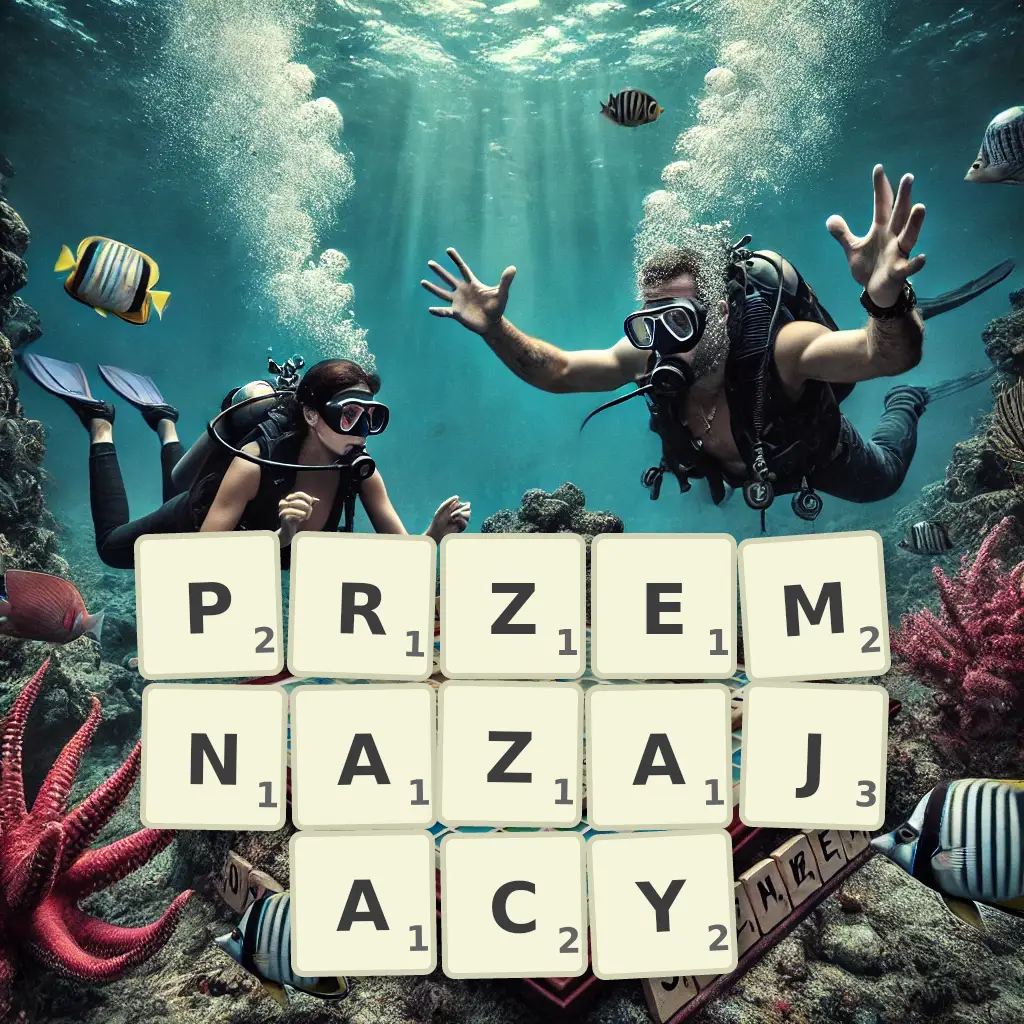 Słowa z liter PRZEMNAŻAJĄCY