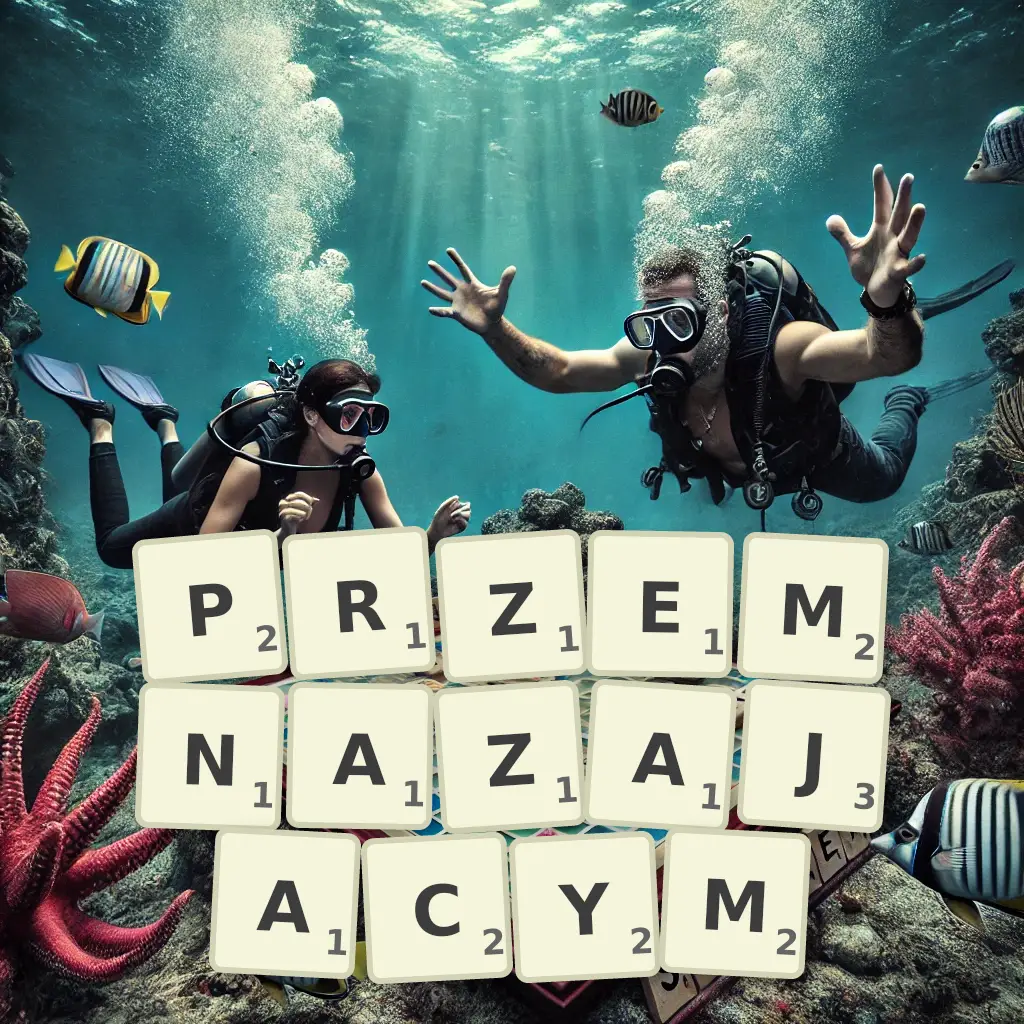 Słowa z liter PRZEMNAŻAJĄCYM
